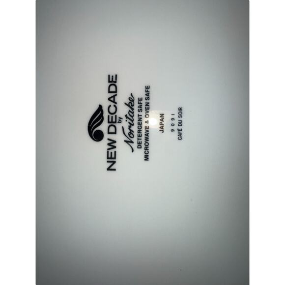 Vintage New Decade by Noritake Cafe Du Soir Oval 14” Serving Platter - Picture 4 of 4